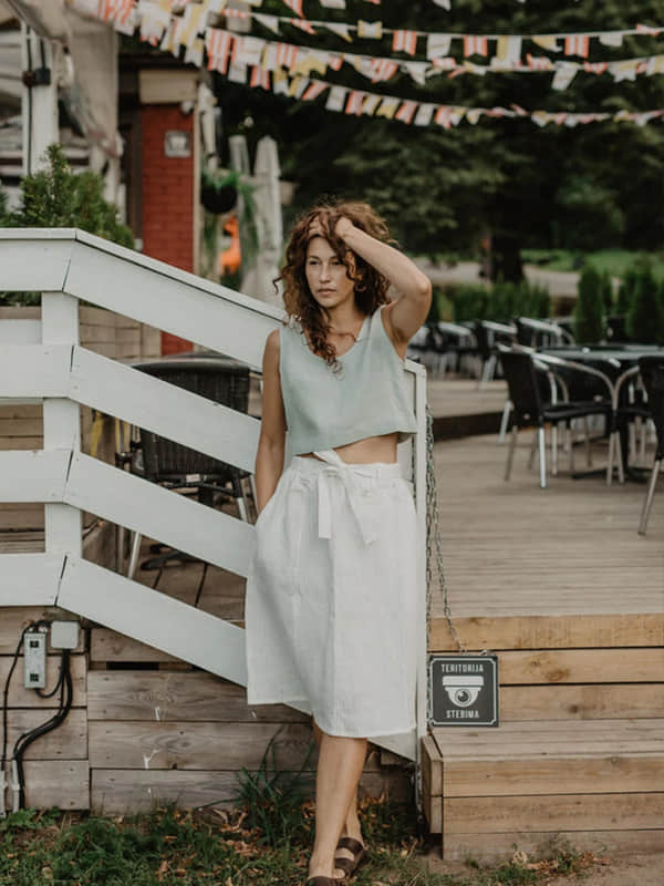Eco-Friendly Midi Skirts Collection