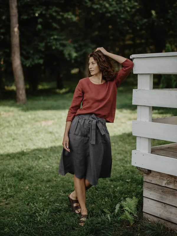 Eco-Friendly Midi Skirts Collection